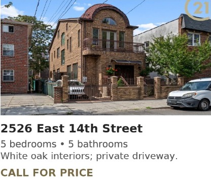 Supplied property photographs and details for 2526 East 14th Street